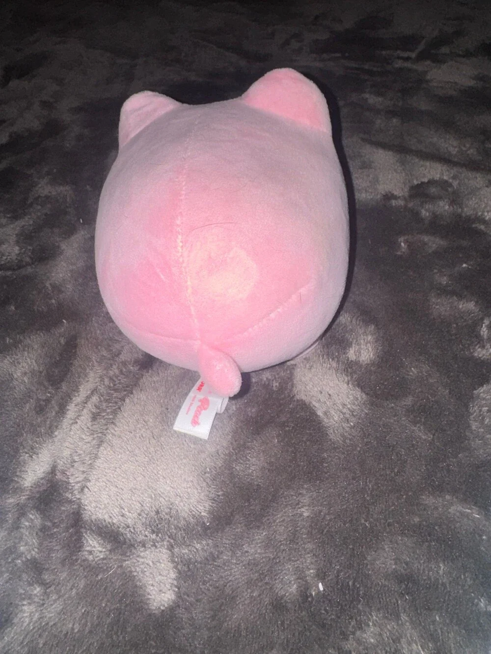 Arphmau Plush Cat Keychain Pink and Blue Glitter Soft Toys